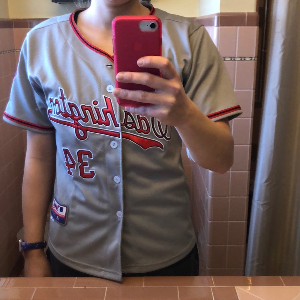 Washington Nationals stitched Harper Jersey